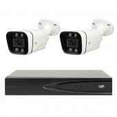 Pachet supraveghere video NVR POE PNI House IP810, 2 camere PNI IP8POE, 8MP si cabluri incluse