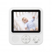 Pachet Video Baby Monitor PNI BM280 ecran 2.8 inch wireless 2.4 GHz cu sticky Pad Drapel inclus
