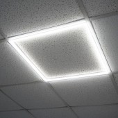 Panou LED slim 48W, 220V, 595x595x7mm pentru tavan casetat Breckner Germany