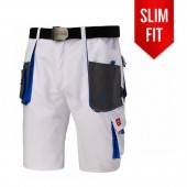 Pantaloni scurti de lucru alb CLASSIC