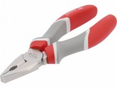 Patent universal, nichelat, manere cauciucate 160mm