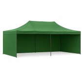 Perete lateral verde 12m cort tip pavilion