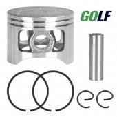 Piston complet drujba chinezeasca 4500 (Cal. I) Golf Ø 43mm