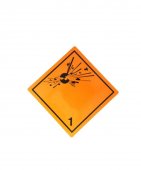 Placa ADR aluminiu -