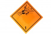 Placa ADR aluminiu - 