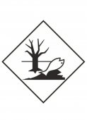 Placa ADR aluminiu - Pericol Transport substante periculoase pentru mediul inconjurator