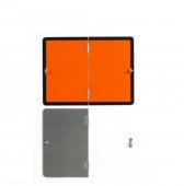 Placa ADR mare - PLIABILA INOX