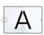 Placa aluminiu litera ,, A 