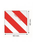 Placuta gabarit reflectorizanta 42,3x42,3