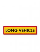 Placuta reflectorizanta remorca Long Vehicle 1130 x 195 mm