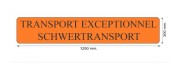 Placuta TRANSPORT EXCEPTIONNEL 1250x300