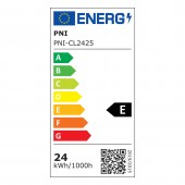 Plafoniera LED PNI D-Light CL2425 24W, rotunda 29 cm, 4200K, alimentare 230V, 2640 lm, alb neutru