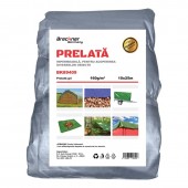 Prelata cu ochiuri de prindere 160g/m2 gri 10x25m Breckner Germany