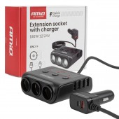 Priza bricheta 4xUSB-A QC3.0 PD 3.0 180 W Amio