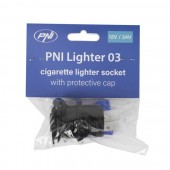 Priza bricheta auto PNI Lighter 03 cu capac, 12V 15A, 24V 10A