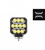 Proiector 10 LED cu 2 Benzi LED Alba
