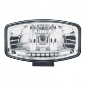 Proiector dreptunghiular sticla clara + led HELLA