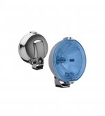 Proiector LED Ring cromat sticla albastra 24V