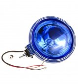 Proiector LED RING sticla albastra 24V
