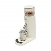 Rasnita electrica de cafea portabila cu acumulator 2600mAh, 110W, reglaj macinare 60 trepte, bavuri conice 41mm, afisaj digital touch, reincarcabila