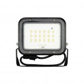 Reflector LED PNI GreenHouse WS50 PRO 50W cu panou solar 6W, acumulator 5000mAh, 800lm, telecomanda, timing si luminozitate reglabila, 6500 K, IP65