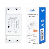 Releu inteligent PNI SafeHome PT10 WiFi, ON / OFF iesire 230V 10A, comanda prin internet, aplicatie de mobil Tuya Smart integrare in scenarii si