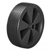 Roata pentru protap, janta plastic cu cauciuc solid 220x70mm