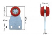 Rola culisare prelata 35.2x8x29 mm