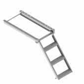 Scara galvanizata trei trepte 85x40cm