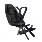 Scaun pentru copii, cu montare pe bicicleta in fata - Thule Yepp 2 Mini Front mounted, Midnight Black