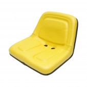 Scaun tractor galben John Deere 320x490x320mm cod OEM TY15863, AM117924, B1AM117924, B1TY15863, AM103284, AM105898, AM39582, ET12564, MG675408,
