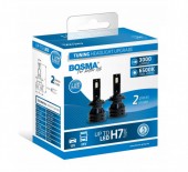 Set 2 becuri 12/24V H7 SMD BOSMA