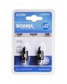 Set 2 becuri LED auto CANBUS,sofit 36 mm 12/24V OSMA