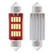 Set 2 becuri LED auto, sofit 41mm 12/24V BOSMA