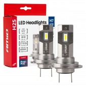 Set 2 becuri LED CANBUS H7 H18 12V 30W Amio