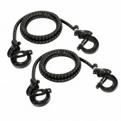 Set 2 chingi elastice cu incuietori cu siguranta