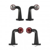 Set 2 lampi gabarit LED brat lung PVC dur