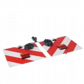 Set 2 placute gabarit cu lampi de stop 42,3 x 42,3