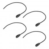 Set 4 buc coarda elastica reglabila de prindere 50cm