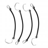 Set 4 bucati chingi sigurante PVC