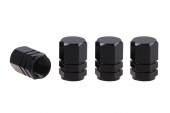 Set 4 capace pentru valva din aluminiu negru