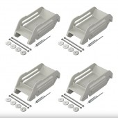 Set 4 picioare stabilizare cu arc pentru rulota 25.5 cm x 10.5 cm