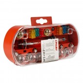 Set becuri si sigurante 30 buc H1+H7