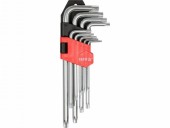 Set chei torx 9 buc, Cr-V, T10-T50