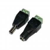Set cu 10bc Mufe alimentare mama/tata PNI M02 pentru sisteme de supraveghere