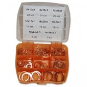 Set garnituri de cupru 6, 8, 10, 12, 14, 16, 18, 20 (105 buc)