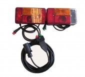 Set lampi spate cu cablu 1,5 + 5 m