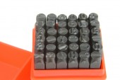 SET PANSOANE LITERE SI CIFRE 36 PIESE 3 mm