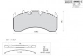 Set placute frana