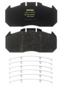 Set placute frana TEXTAR MAN SU, TGA, TGL